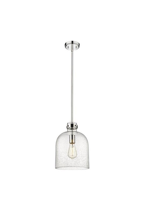 1 Light Chandelier In Transitional Style-13 Inches Tall And 9.5 Inches Wide-Polished Nickel Finish Z-Lite 817-9Pn