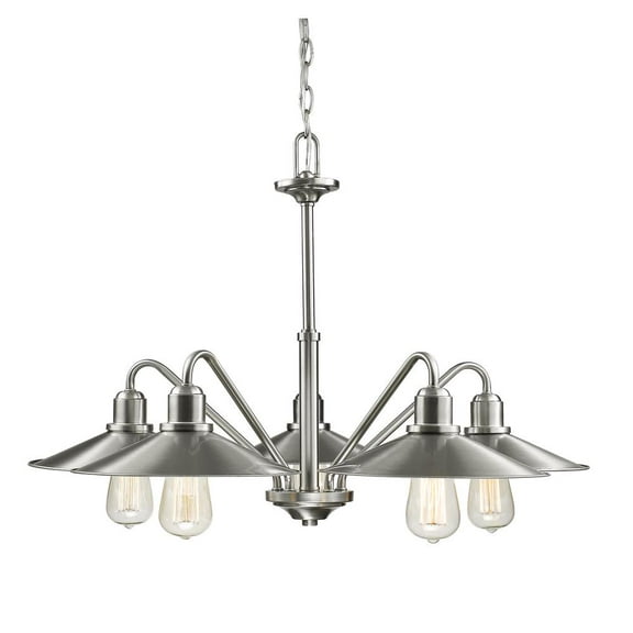 1 Light Chandelier-Matte Black Finish Z-Lite 6013-18Mb