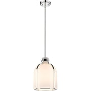 1 Light Chandelier in Transitional Style-13.5 inches Tall and 9.75 inches Wide-Polished Nickel Finish Bailey Street Home 372-Bel-4620090