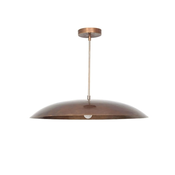 1 Light Elegant Ceiling Flushmount light Pendant Mid Century Modern Raw Brass Sputnik chandelier light Fixture.