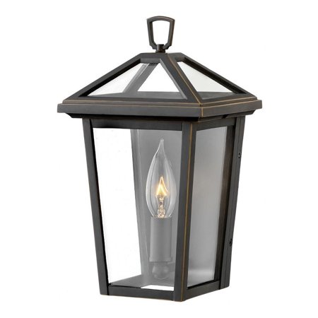 1 Light Extra Small Outdoor Wall Lantern in Traditional Style 6.5 inches Wide By 11.25 inches High-Oil Rubbed Bronze Finish-Led Lamping Type Bailey