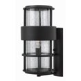 thumbnail image 1 of 1 Light Large Outdoor Wall Lantern in Modern Style 10 inches Wide By 20.25 inches High-Satin Black Finish-Incandescent Lamping Type Bailey Street Home, 1 of 6