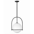 thumbnail image 1 of 3405BK Hinkley Lighting Somerset - 1 Light Large Pendant in Transitional Style - 15.5 Inches Wide by 23 Inches High-Black Finish, 1 of 11