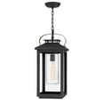 thumbnail image 1 of 1 Light Medium Outdoor Hanging Lantern in Traditional-Coastal Style 9.5 inches Wide By 21.5 inches High-Black Finish-Led Lamping Type-E26 Medium Lamp, 1 of 3