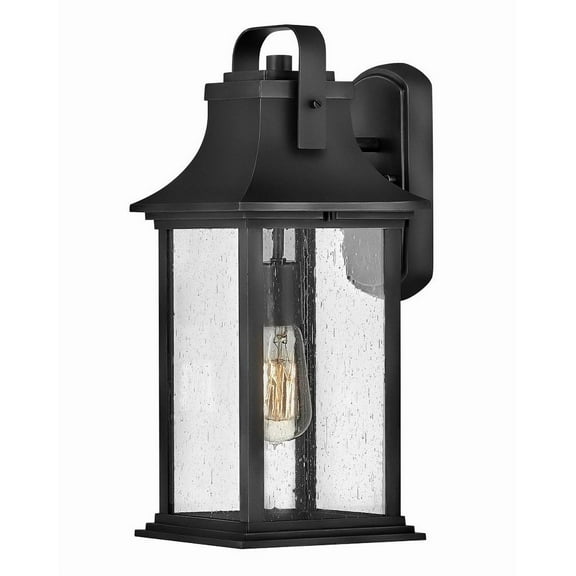 2394TK Hinkley Lighting Grant - 1 Light Medium Outdoor Wall Lantern-Textured Black Finish