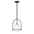 thumbnail image 1 of 3407BK Hinkley Lighting Somerset - 1 Light Medium Pendant in Transitional Style - 11.5 Inches Wide by 17 Inches High-Black Finish, 1 of 18