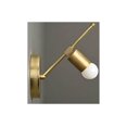 thumbnail image 1 of 1 Light Mid Century Modern Wall Lamp Mounted Sconce 1-Light Minimalist Raw Brass Fixture for Bedroom Vanity Light - Wall Light, 1 of 3