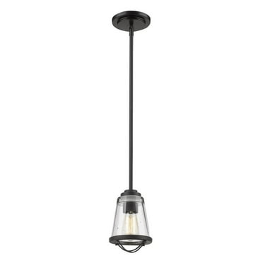 1 Light Mini Pendant In Transitional Style 5.5 Inches Wide By 8 Inches High-Bronze Finish Z-Lite 444Mp-Brz