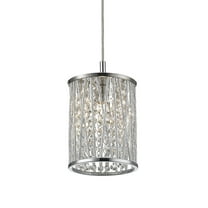 1 Light Mini Pendant In Whimsical Style 5.91 Inches Wide By 7 Inches High     -Traditional Installation Z-Lite 872Ch-Rmp