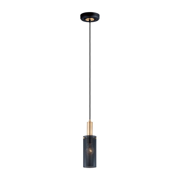 1 Light Mini Pendant Maxim Lighting 10081Bksbr
