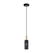 1 Light Mini Pendant Maxim Lighting 10081Bksbr