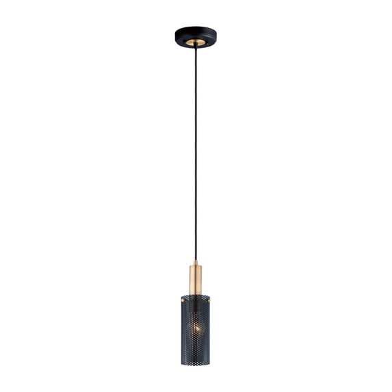 1 Light Mini Pendant Maxim Lighting 10081Bksbr