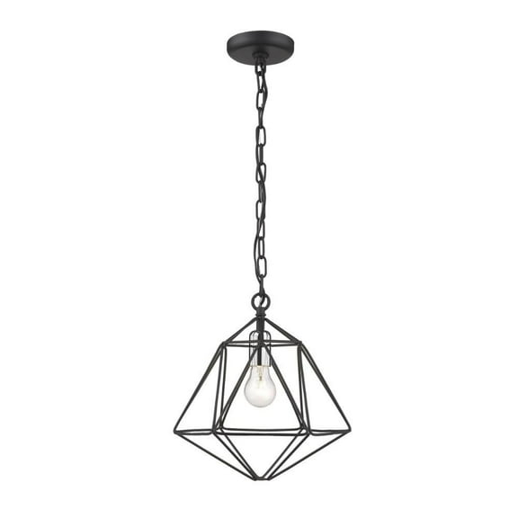 1 Light Mini Pendant in Billiard Style 11.75 inches Wide By 12.25 inches High Bailey Street Home 372-Bel-4314922