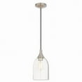 thumbnail image 1 of 1 Light Mini Pendant in Coastal Style 6.25 inches Wide By 13.5 inches High Bailey Street Home 218-Bel-4432597, 1 of 1