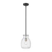 1 Light Mini Pendant in Craftsman Industrial Style 8 inches Wide By 11 inches High Bailey Street Home 372-Bel-4185790