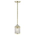 thumbnail image 1 of 1 Light Mini Pendant in New Traditional Style 5 inches Wide By 10.75 inches High-Winter Gold Finish Bailey Street Home 218-Bel-2120543, 1 of 1