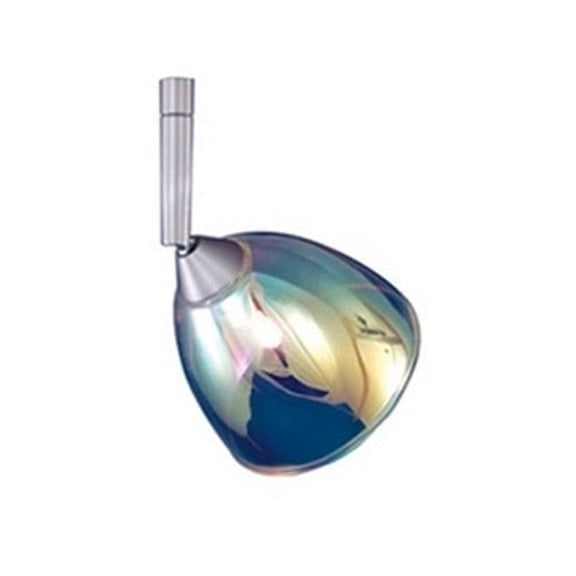1-Light Monorail Spot Light - Chrome - 3 in. Stem - Adjustable Rotation