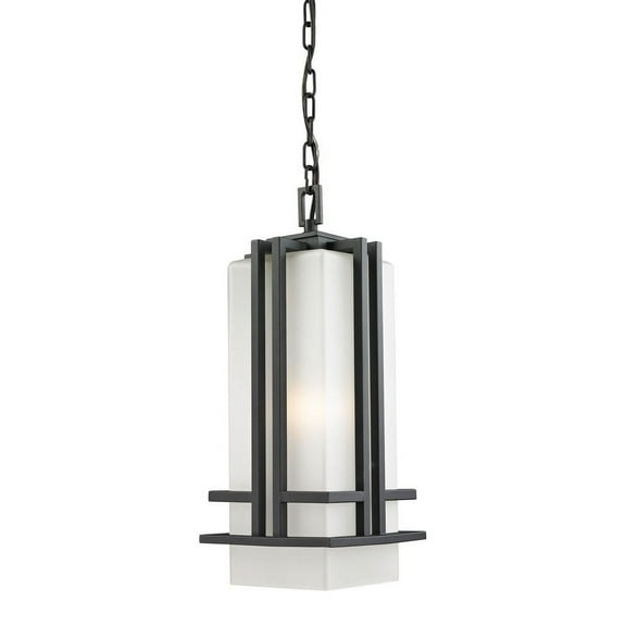 Z-Lite Abbey Outdoor Chain Light in Black