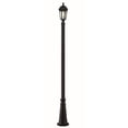 thumbnail image 1 of Z-Lite Newport 1 Light Outdoor Post Light in Black, 1 of 2
