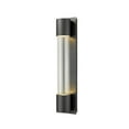 thumbnail image 1 of 1 Light Outdoor Post Mount Lantern In Industrial Style 10 Inches Wide By 121.75 Inches High Z-Lite 584Phbr-519P-Bk, 1 of 6