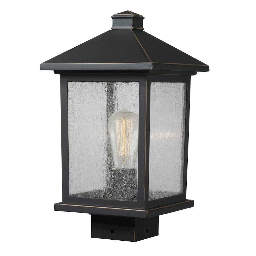 Outdoor Aluminum Post Mount Light