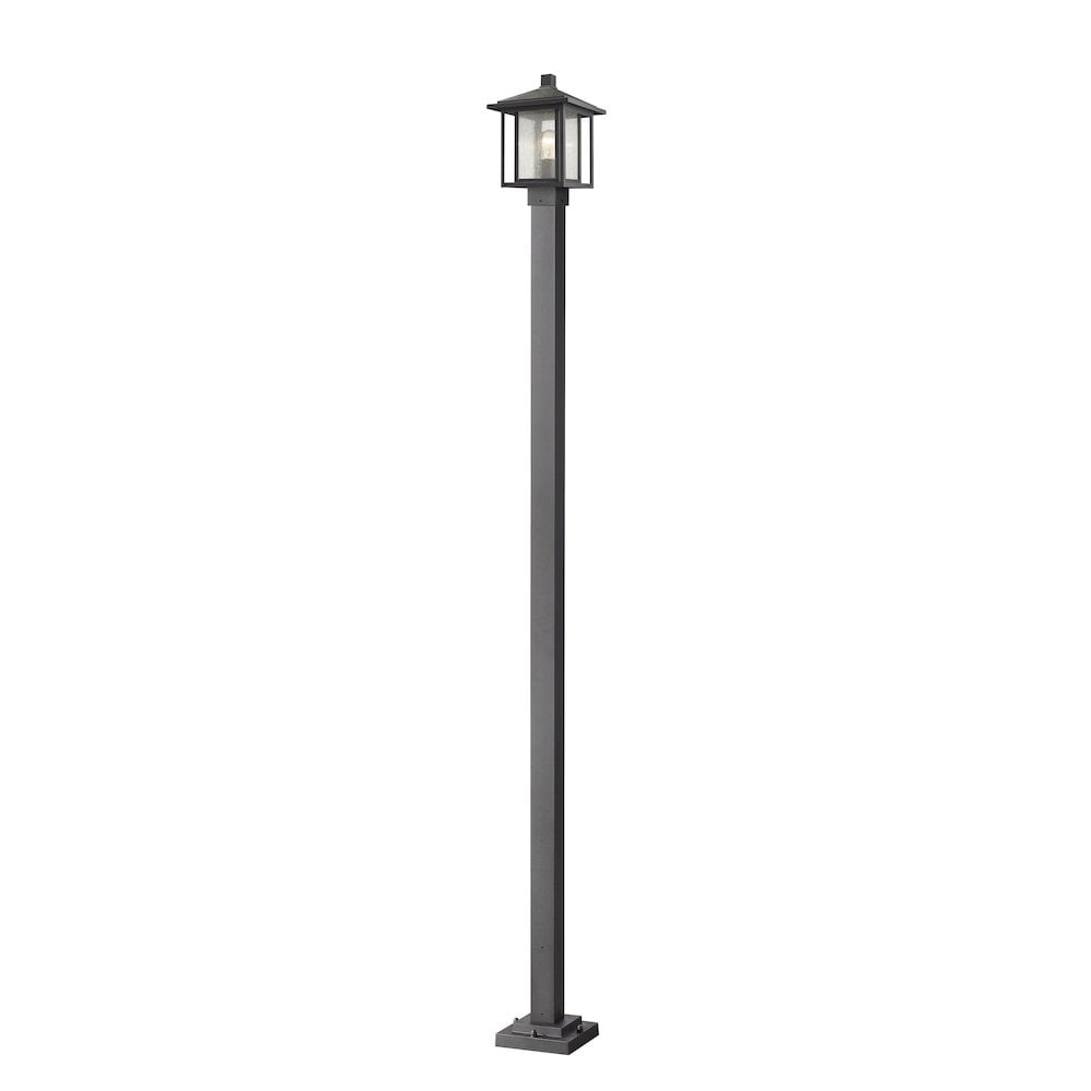 Aspen 1 Light Outdoor Post Mounted Fixture
