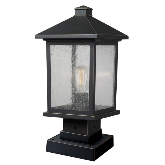 Z-Lite Portland 531PHMS-SQPM Outdoor Pier Mount Light