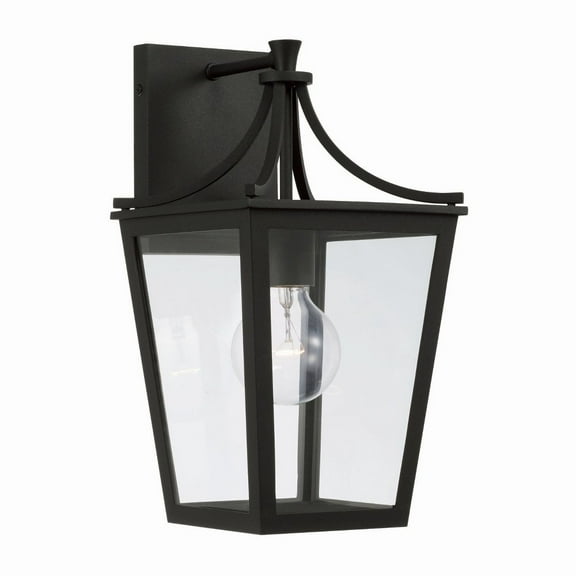 1 Light Outdoor Wall Lantern In Farmhouse Style-14.25 Inches Tall And 7.5 Inches Wide Capital Lighting 947911Bk