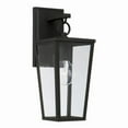 thumbnail image 1 of 1 Light Outdoor Wall Lantern In Minimalist Style-15.5 Inches Tall And 6.25 Inches Wide Capital Lighting 948111Bk, 1 of 6