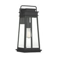 thumbnail image 1 of Matte Black One Light Outdoor Wall Lantern from the Boone Collection, 1 of 5