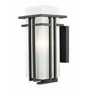 1 Light Outdoor Wall Mount In Art Deco Style 6.63 Inches Wide By 14.63 Inches High Z-Lite 550M-Orbz