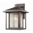 thumbnail image 1 of 1 Light Outdoor Wall Mount In Seaside Style 9 Inches Wide By 13 Inches High-Oil Rubbed Bronze Finish Z-Lite 554M-Orb, 1 of 2