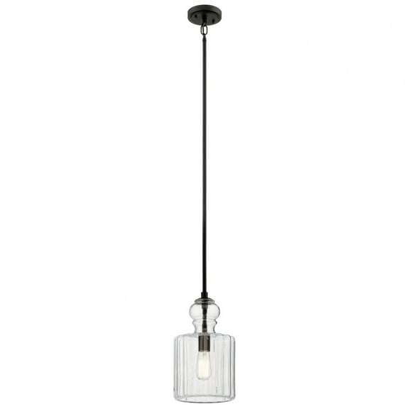 43954OZ Kichler Lighting Riviera - 1 light Pendant - 7.75 inches wide-Olde Bronze Finish    -Traditional Installation