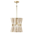 thumbnail image 1 of 1 Light Pendant-Bleached Natural Rope/Patinaed Brass Finish Capital Lighting 341111Np, 1 of 10