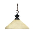 thumbnail image 1 of Z-Lite Riviera 1 Light Pendant in Olde Bronze, 1 of 2