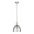 thumbnail image 1 of 4500P8-BN-Z-Lite-Sawyer - 1 Light Pendant In Industrial Style-10 Inches Tall and 8.25 Inches Wide-Brushed Nickel Finish, 1 of 2
