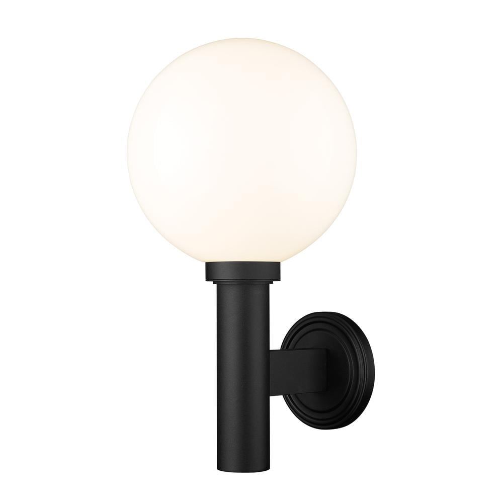 Sleek Mid-Century Modern Polished Nickel Globe Pendant Light