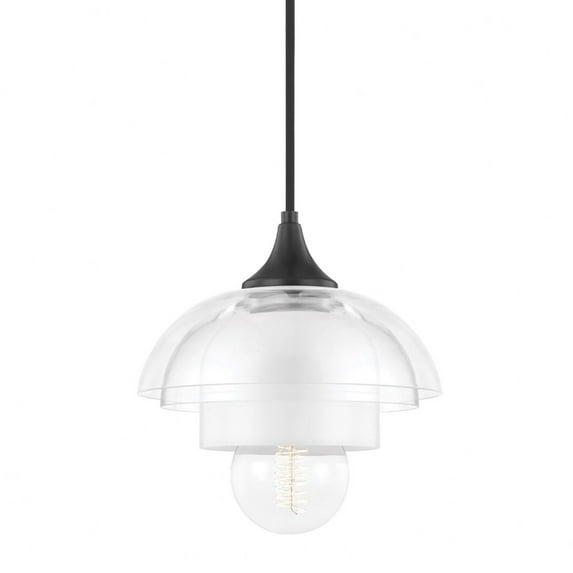 -1 Light Pendant In Modern Style-8 Inches Wide By 8.38 Inches High-Old Bronze Finish -Traditional Installation Mitzi H429701-Ob