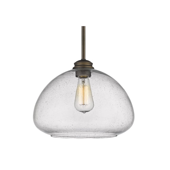 Z-Lite 722P13-OB Amon 13" Wide Pendant - Bronze