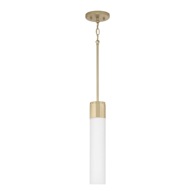 1 Light Pendant In Transitional Style-16.5 Inches Tall And 3.25 Inches ...