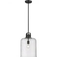 thumbnail image 1 of 1 Light Pendant In Transitional Style-18.25 Inches Tall And 12 Inches Wide-Matte Black Finish Z-Lite 340P12-Mb, 1 of 2