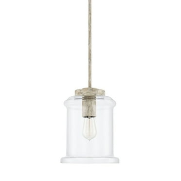 1 Light Pendant In Transitional Style 9 High By 62.75 Wide     -Traditional Installation Capital Lighting 329511Ms