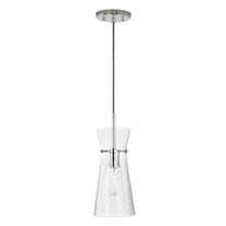 1 Light Pendant-Polished Nickel Finish Capital Lighting 342411Pn