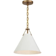 1 Light Pendant-Vibrant Gold Finish Bailey Street Home 49-Bel-4444240