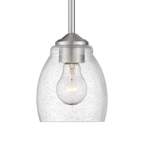 1 Light Pendant in 6-Brushed Nickel Finish Bailey Street Home 57-Bel-4592750