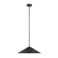 thumbnail image 1 of 1-Light Pendant in Matte Black, 1 of 5