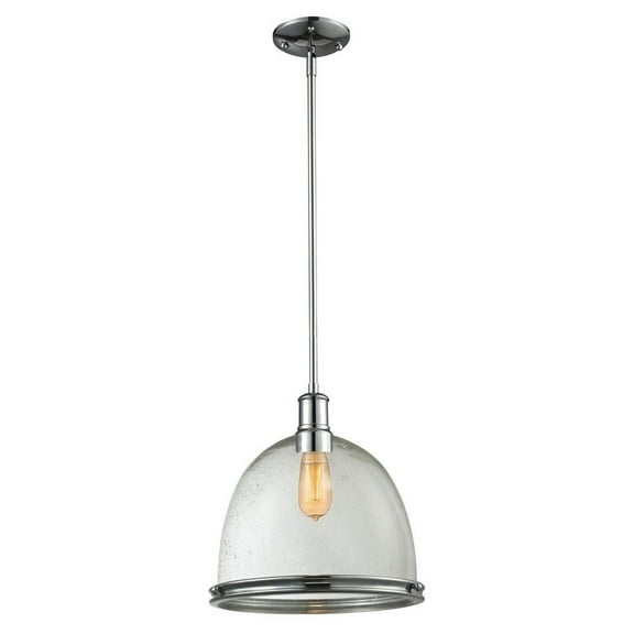 1 Light Pendant in Victorian Style 13 inches Wide By 14 inches High Bailey Street Home 372-Bel-1676259