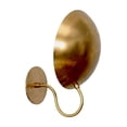 thumbnail image 1 of 1 Light Shade Curved Arm Handmade Vintage Wall Mid Century Modern Raw Brass Sputnik chandelier light Fixture, 1 of 7