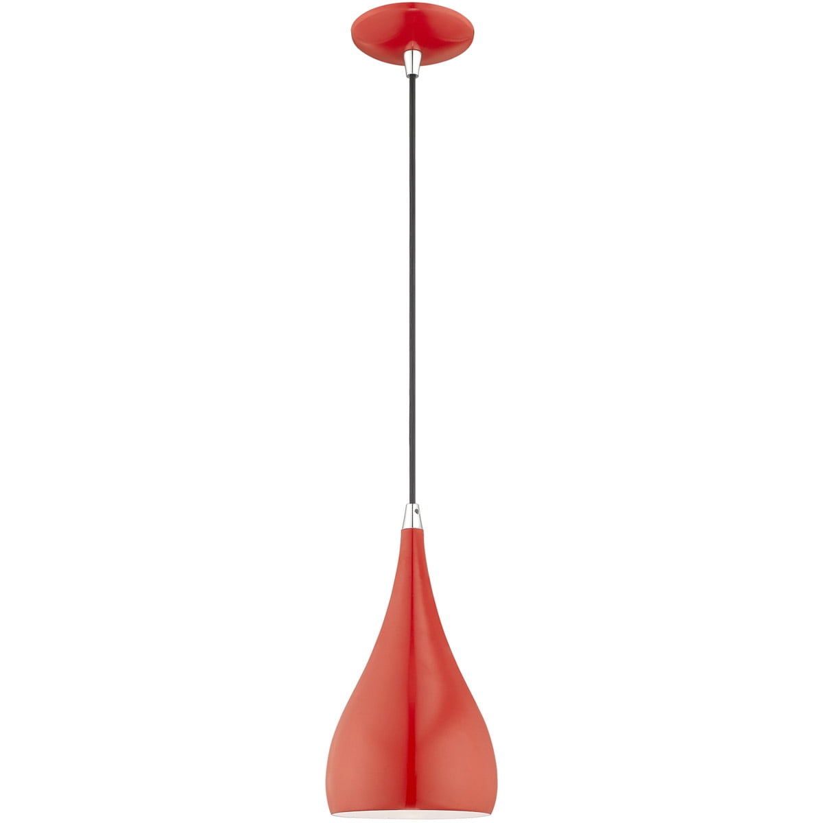 Elegant Spades Steel Pendant Light in Various Finishes
