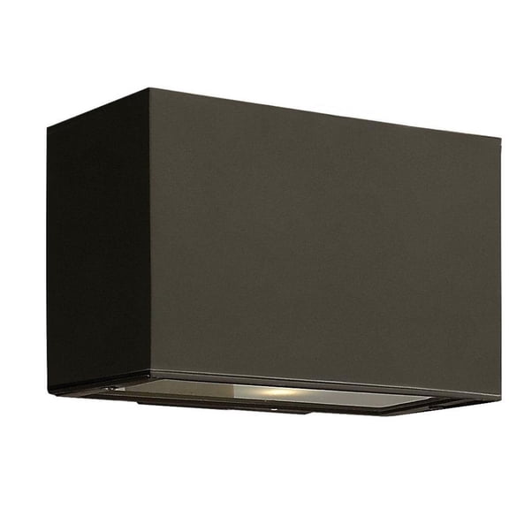 -1 Light Small Outdoor Up/Down Light Wall Lantern in Modern Style-9 inches Wide By 6 inches High-Bronze Finish-A19 Medium Base Lamp Base Type Bailey